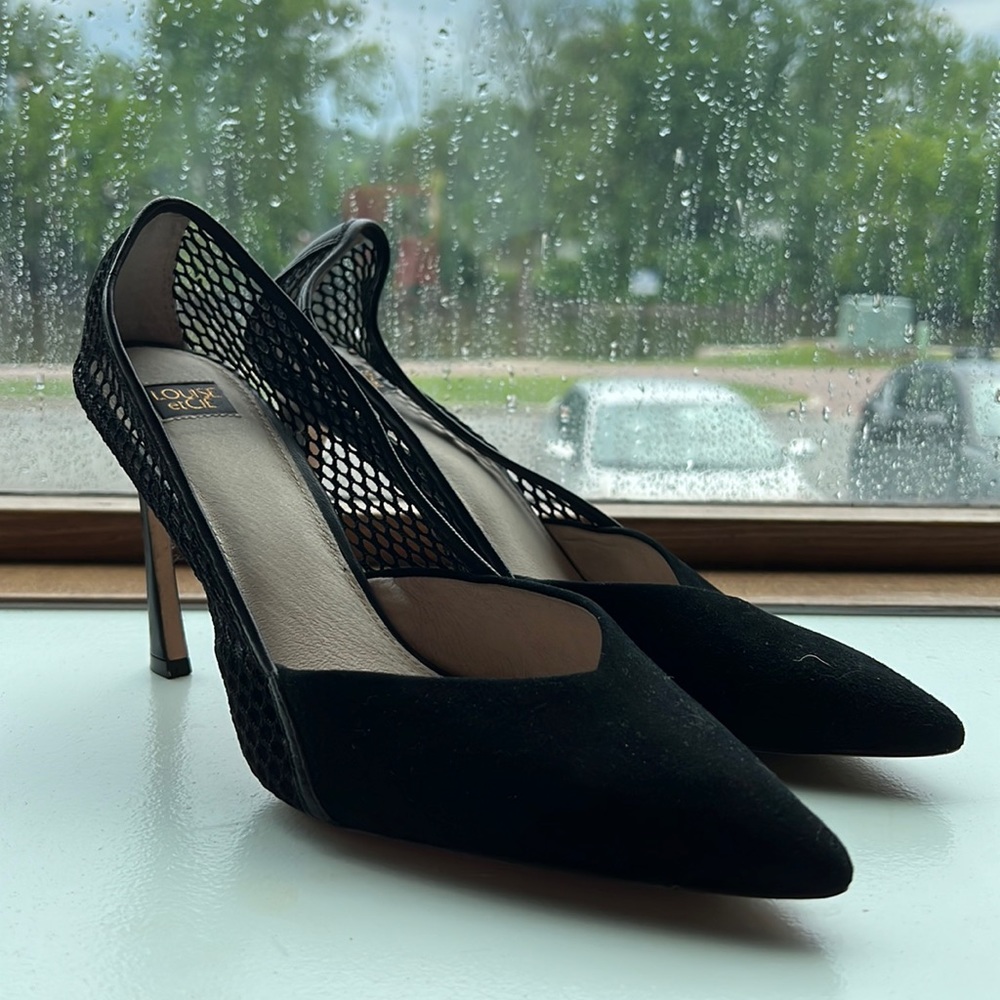 Louise et Cie black heels.